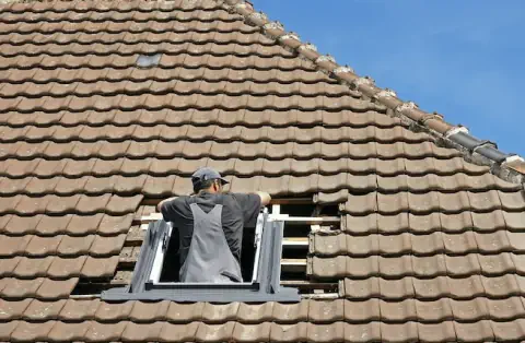Pose de velux - Barry-d'Islemade